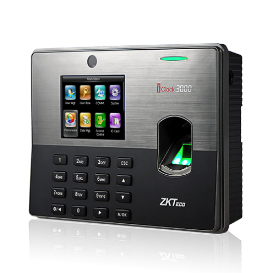 Zkteco iClock3000 Fingerprint Time Attendance Terminal