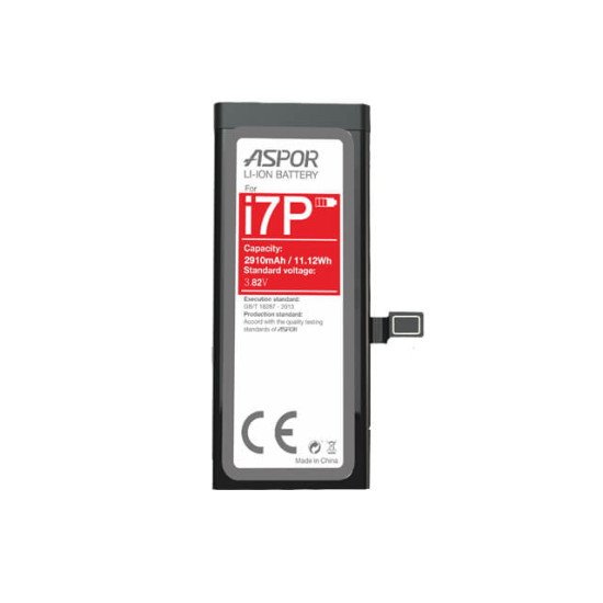 Aspor iPhone 7 Plus Battery with Repair Tools 2910 mAh