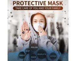 KN95 Face Mask 1pcs 550 Tk