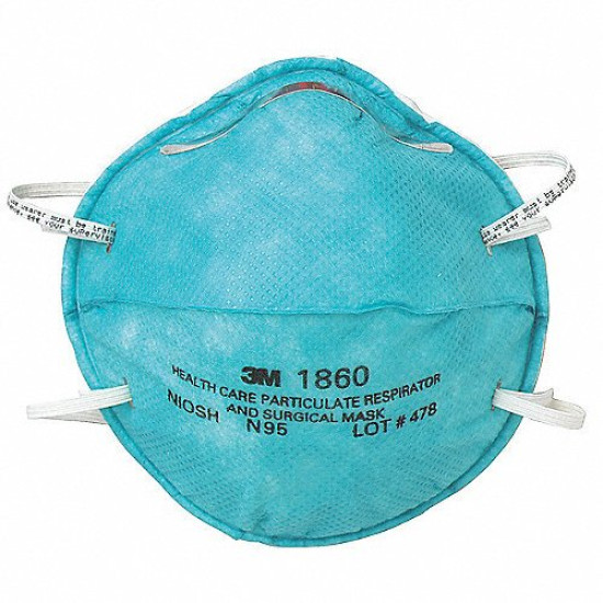 3M 1860 N95 Particulate Respirator Mask (1box to 20 PCS) USA