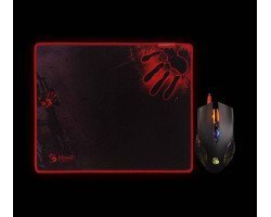 A4 Tech Bloody Q8181S Neon X Glide Gaming Mouse & Mouse Pad A4 Tech Bloody Q8181S Neon X Glide Gaming Mouse & Mouse Pad