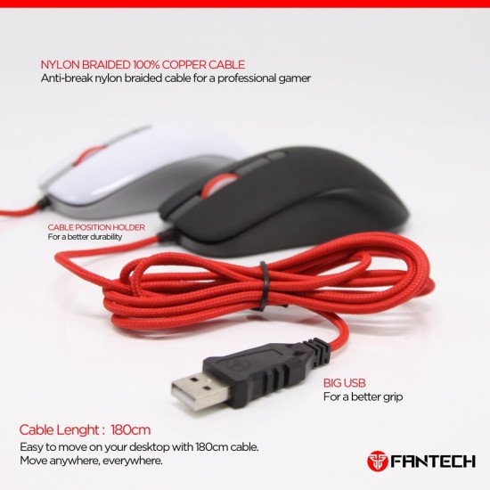 Fantech G10 Rhasta USB Gaming Mouse