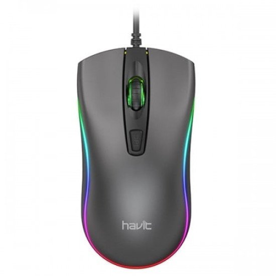 Havit MS72 Cool RGB LED USB Gaming Mouse