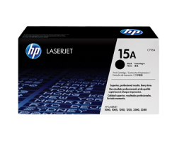 HP 15A Black LaserJet Toner Cartridge
