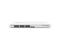 Mikrotik CSS326-24G-2S+RM SwOS powered 24 port Gigabit Ethernet switch Mikrotik CSS326-24G-2S+RM SwOS powered 24 port Gigabit Ethernet switch