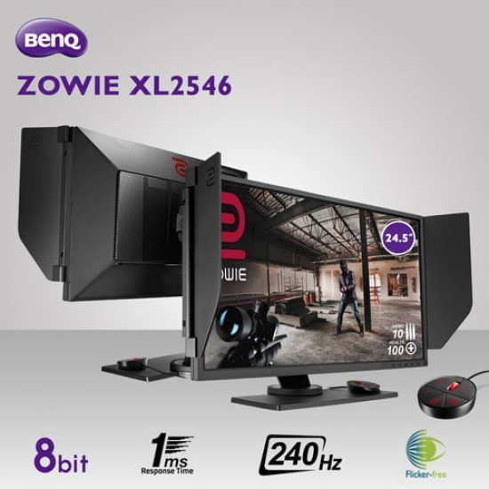 BenQ ZOWIE XL2546 24.5 inch FHD 240Hz DyAc Technology Gaming Monitor
