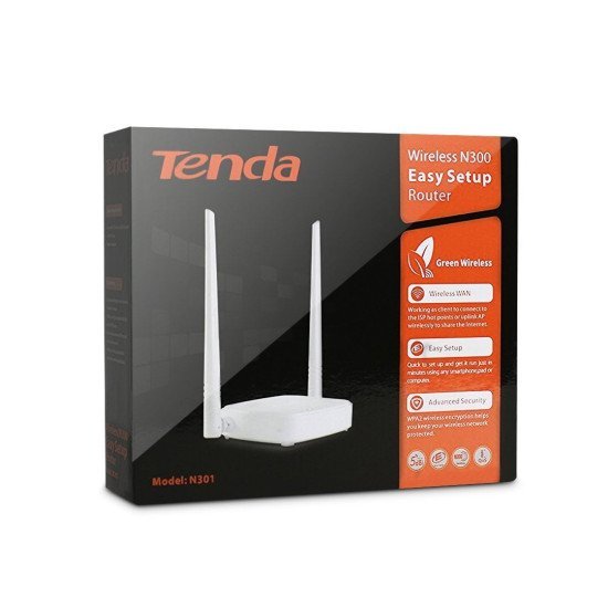 Tenda N301 Wireless N300 Easy Setup Router