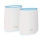 Netgear RBK20 Orbi Whole Home AC2200 Tri-band 2200mbps Mesh Router (2 Pack)