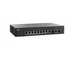 Cisco SG350-10P 10-port Gigabit PoE+ Managed Switch