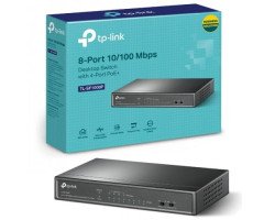 TP Link TL-SF1008P 8 Port 10/100Mbps Desktop Switch with 4-Port PoE TP Link TL-SF1008P 8 Port 10/100Mbps Desktop Switch with 4-Port PoE