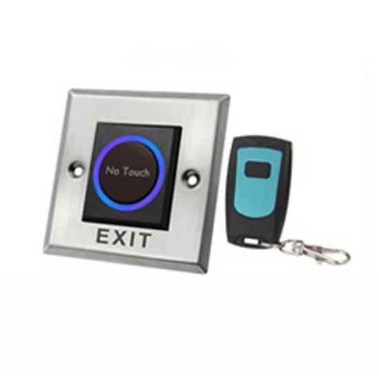 NexaKey K2RR No Touch Exit Button & Remote Combo