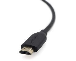 Belkin CABLE F3Y021bt 2M,HDMI,M/M,2M,HIGH SPEED W/ETHERNET,BLACK,GOLD