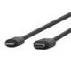 Belkin F8J239bt04-BLK LTG TO USB-C CHARGESYNC CBL,4′