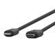 Belkin F8J239bt04-BLK LTG TO USB-C CHARGESYNC CBL,4′
