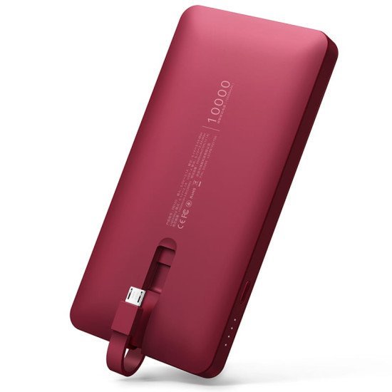 UGREEN 10000mAh MFI Power Bank – Red