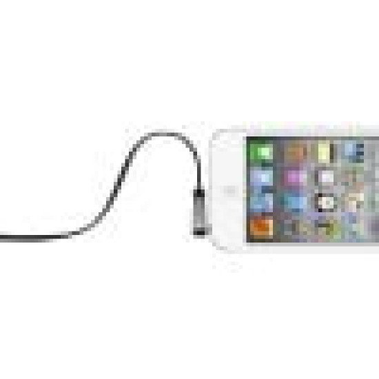 Belkin AV10128qe04 CABLE,3.5MM AUDIO,M/M,FLAT,RT ANGLE,4′