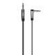 Belkin AV10128qe04 CABLE,3.5MM AUDIO,M/M,FLAT,RT ANGLE,4′