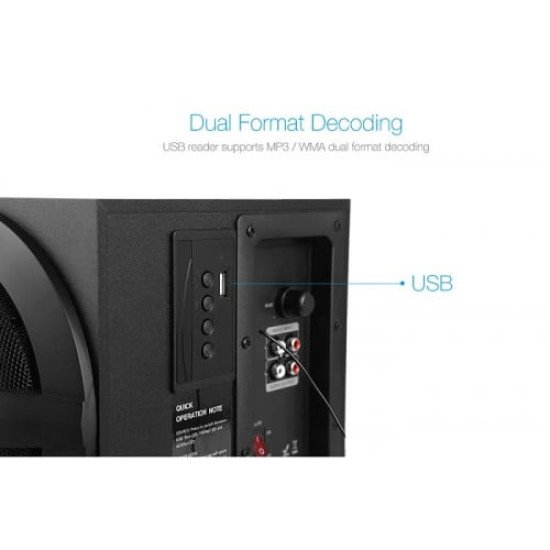 F&D A140X 2.1C Multimedia Bluetooth Speaker