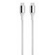 Belkin DURATEK CHARGE CABLE, USB-C to USB-C ,4 ,SILVER
