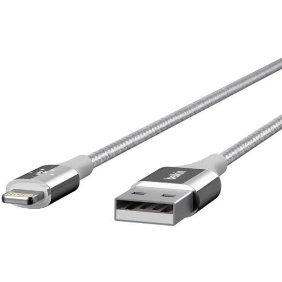 Belkin F8J207bt04-SLV MIXIT↑™ DuraTek™USB Cable-USB A TO LTG