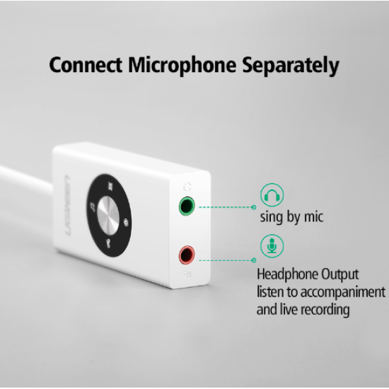 ugreen 7.1 Channel USB Audio Adapter