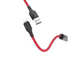 Hoco S13 Data Cable Micro Red