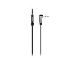 Belkin AV10128qe04 CABLE,3.5MM AUDIO,M/M,FLAT,RT ANGLE,4′