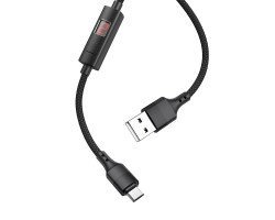 Hoco S13 Data Cable Micro Black