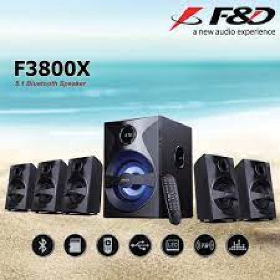 F&D F3800X 5.1 Bluetooth Home Theater Speaker