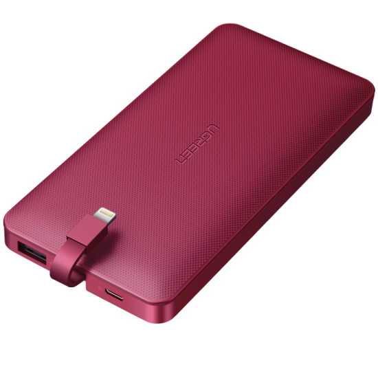 UGREEN 10000mAh MFI Power Bank – Red