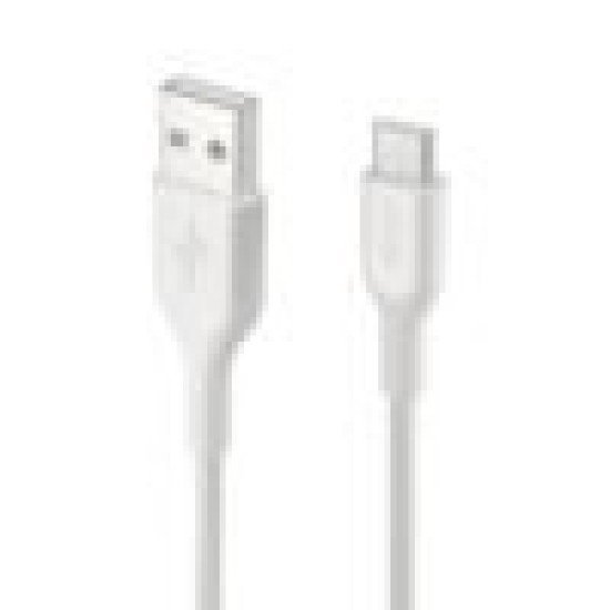 Belkin PMWH2001yz1M 745883791262 USB-C Cable for Note10 / S10 / Pixel 3 / iPad Pro Heavy Duty 1mWHT