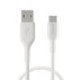 Belkin PMWH2001yz1M 745883791262 USB-C Cable for Note10 / S10 / Pixel 3 / iPad Pro Heavy Duty 1mWHT