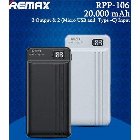 REMAX RPP-106 20,000mAh Power Bank