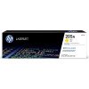 HP 205A Yellow Original LaserJet Toner Cartridge, CF530A