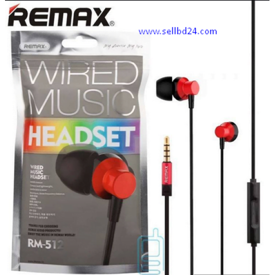Remax RM-512 Wired Earphone