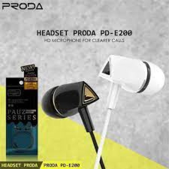 Remax PD-E200 Proda Pauz Series Earphone