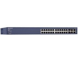NetGear FS728TP 24-Port Fast Ethernet Rackmount PoE Smart Managed Pro Switch NetGear FS728TP 24-Port Fast Ethernet Rackmount PoE Smart Managed Pro Switch