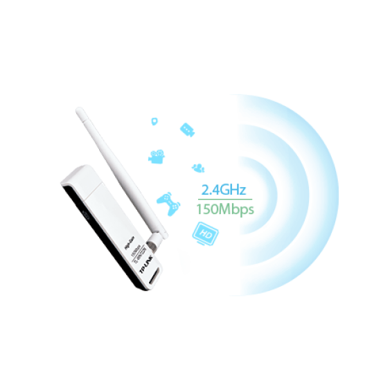 TP-link TL-WN722N 150Mbps Wireless USB Adapter