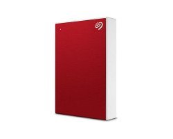 Seagate One Touch 4 TB External HDD with Password Protection – Red