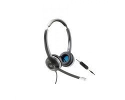 Cisco 522 Wired Dual 3.5mm Binaural Headset with USB-C Headset Adapter