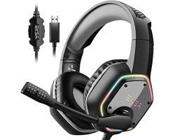 EKSA E1000 7.1 Surround Sound Wired USB Gaming Headset