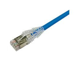 NPC Patch Lead Cat6A S/FTP RJ45 LSZH Blue 10m