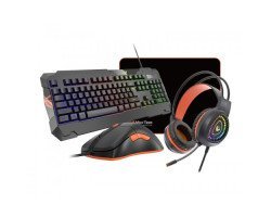 MeeTion MT-C505 Keyboard Mouse Headset Gaming Combo with Mouse Pad