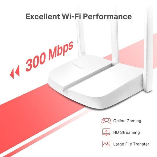 Mercusys AMW306R 300 Mbps Multi-Mode Wireless N Router
