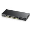 Zyxel GS1900-10HP 8-port GbE Smart Managed PoE Switch