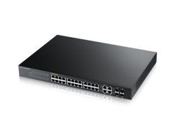 Zyxel GS1920-24HPv2 28-Port Smart Managed Gigabit PoE Switch Zyxel GS1920-24HPv2 28-Port Smart Managed Gigabit PoE Switch