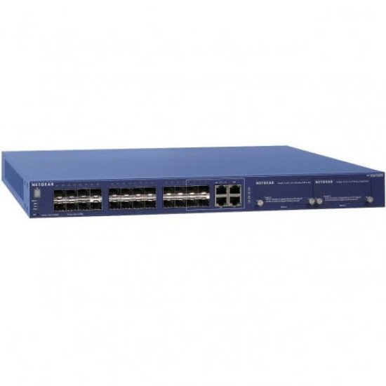 Netgear GSM7328FS 24 Port Pro Safe Gigabit Fiber Stack able L3 Managed Switch