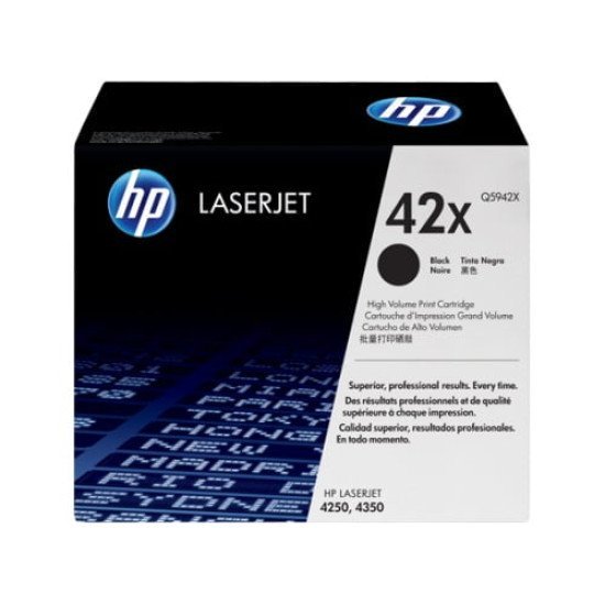 HP 42X High Yield Black Original LaserJet Toner