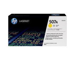 HP 507A Yellow Original LaserJet Toner Cartridge (For CLJ M551N, D, DN)