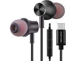 Astrum EB510 USB-C Metal Stereo Earphones with Mic